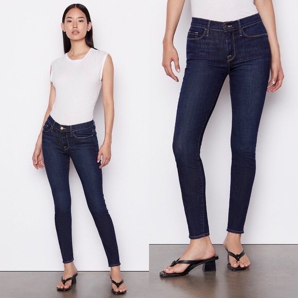 Frame Denim Denim - FRAME Le Skinny de Jeanne Dark Wash Jeans Queens Way size 29